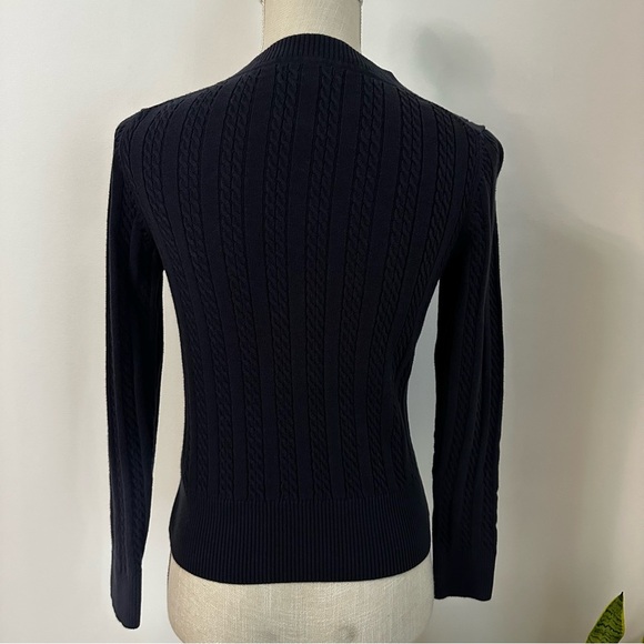 Tommy Hilfiger Penn State Cardigan Blue Women’s Size M - Picture 8 of 10